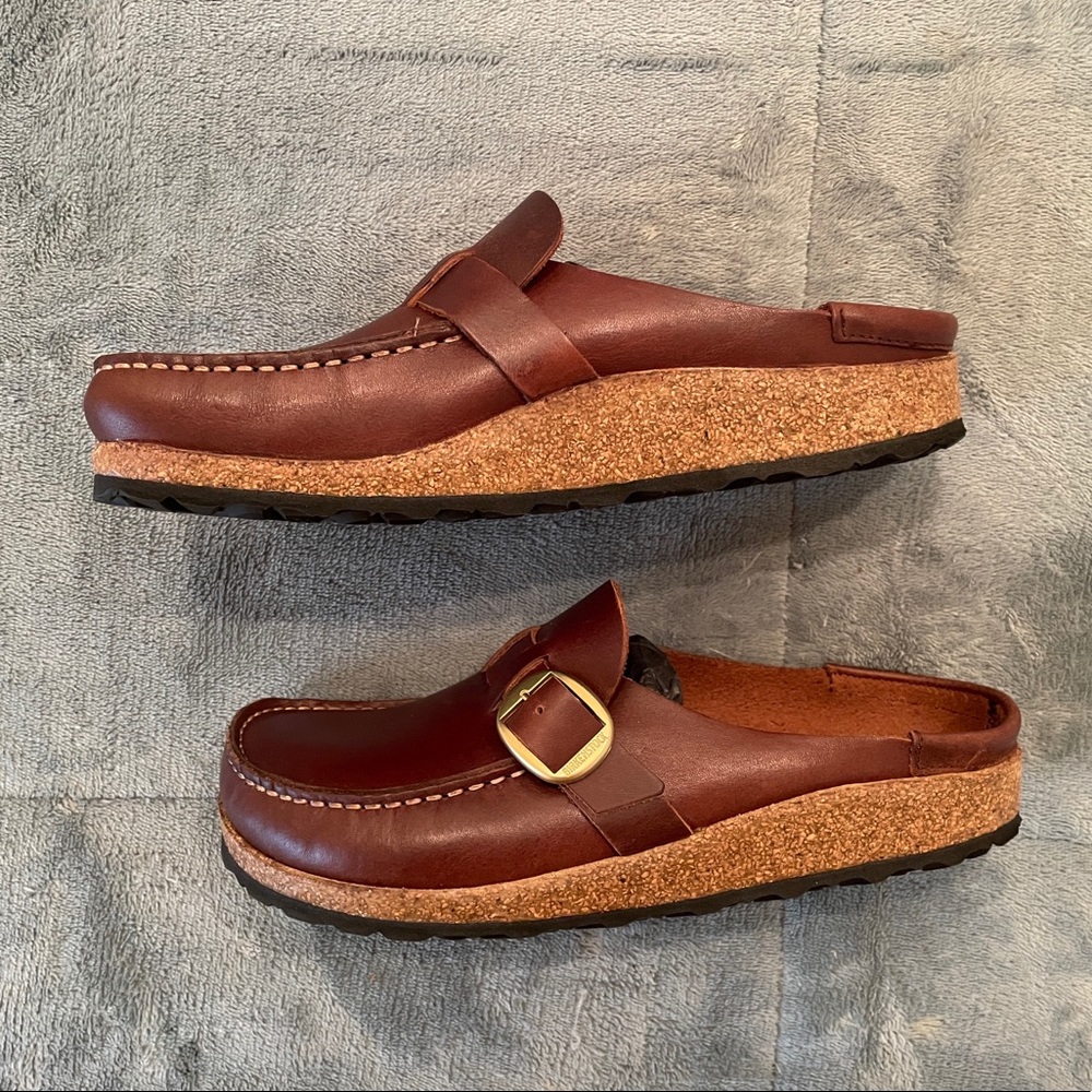 Birkenstock Buckley in Vintage Wood Roast